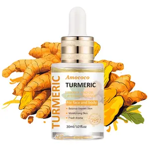 Turmeric Essence & Oil Layering Serum for Face & Body 30ml Moisturizing Skincare Product